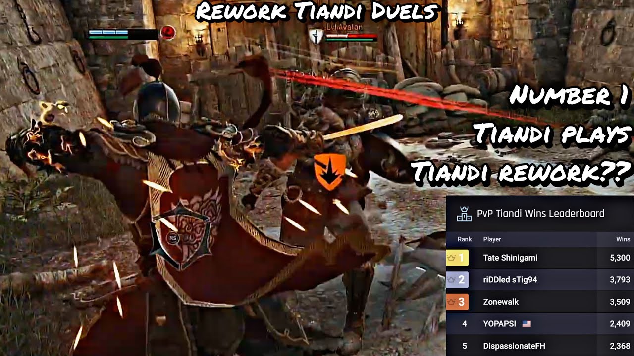 #1 Tiandi Plays Tiandi Rework?? (Rework Tiandi Duels) | For Honor