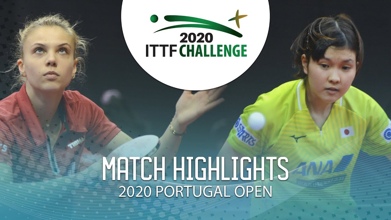 Adina Diaconu vs Honoka Hashimoto | 2020 ITTF Portugal Open Highlights (R64)