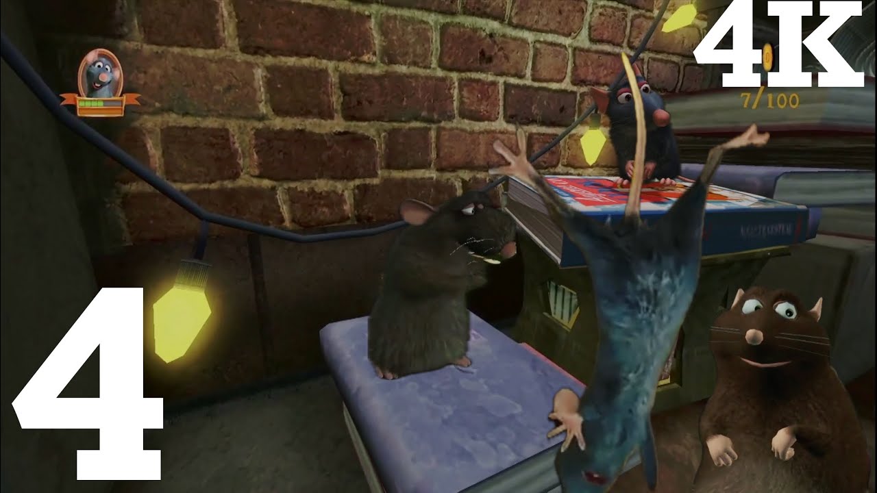Геймплей Ratatouille PS5, часть 4. Как сейчас? Bowwow (4K)