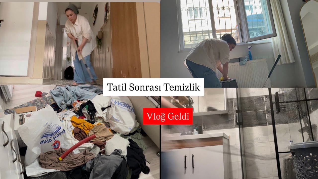 Tatil Sonrası Valiz Boşaltma Ev Temizleme Kadınların Çilesi Bitmez Bacım🛑