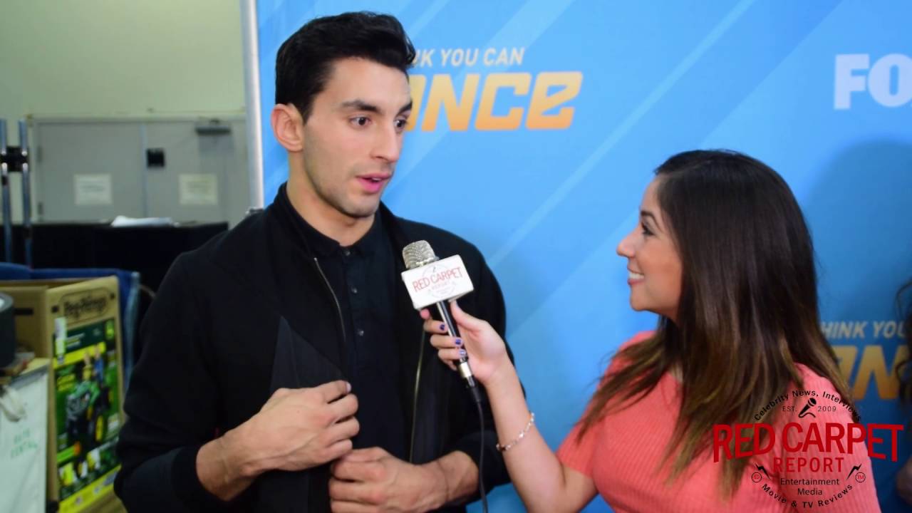 Robert Roldan Backstage at #SYTYCD250