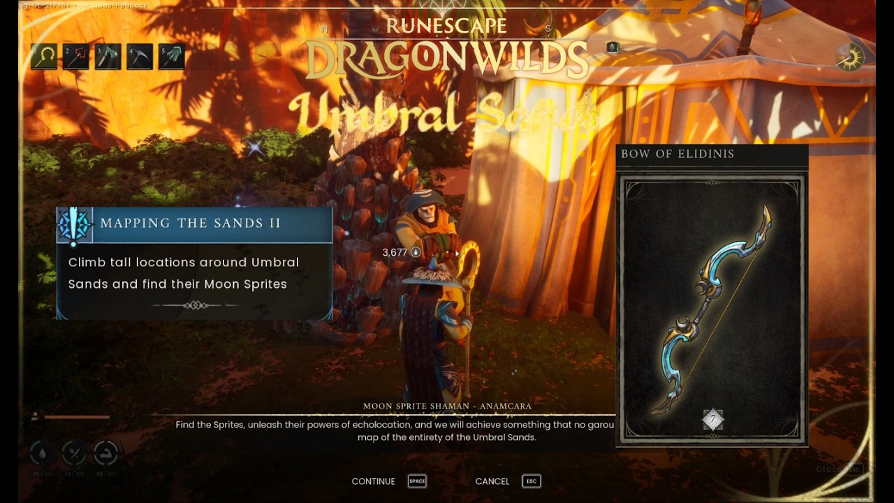 Mapping The Sands 2 Umbral Sands / Runescape Dragonwilds