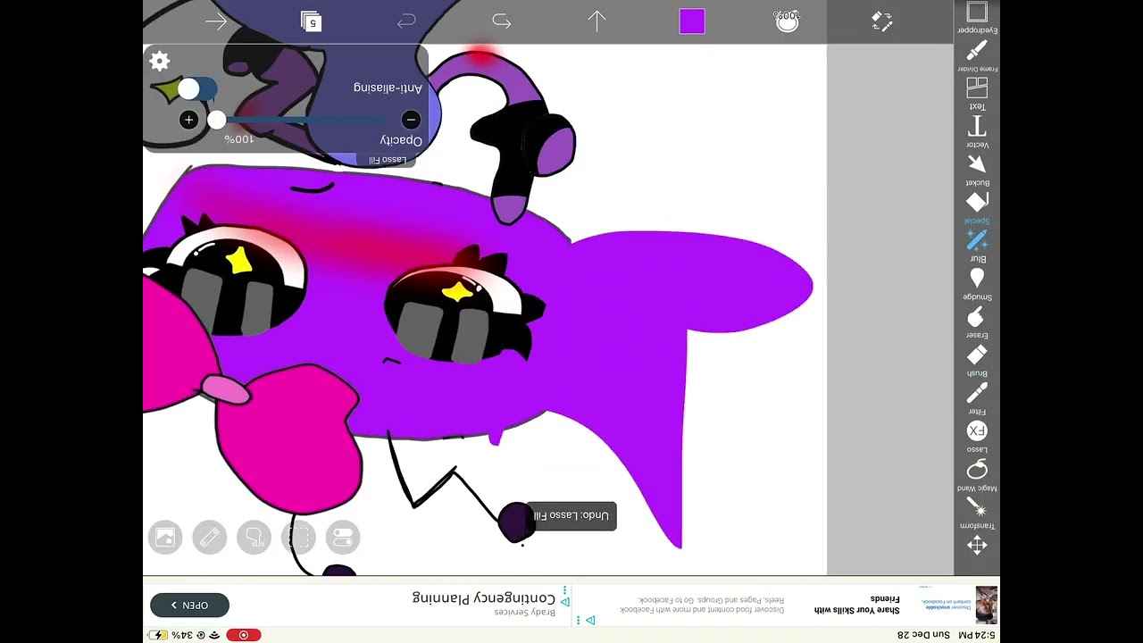 Emily makes an oc