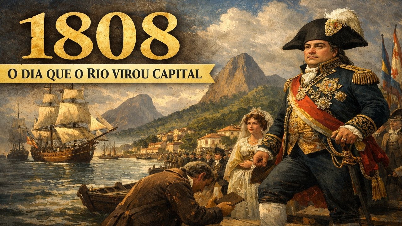 A Chegada da Família Real ao Brasil: O Dia em que o Rio Virou Capital do Império