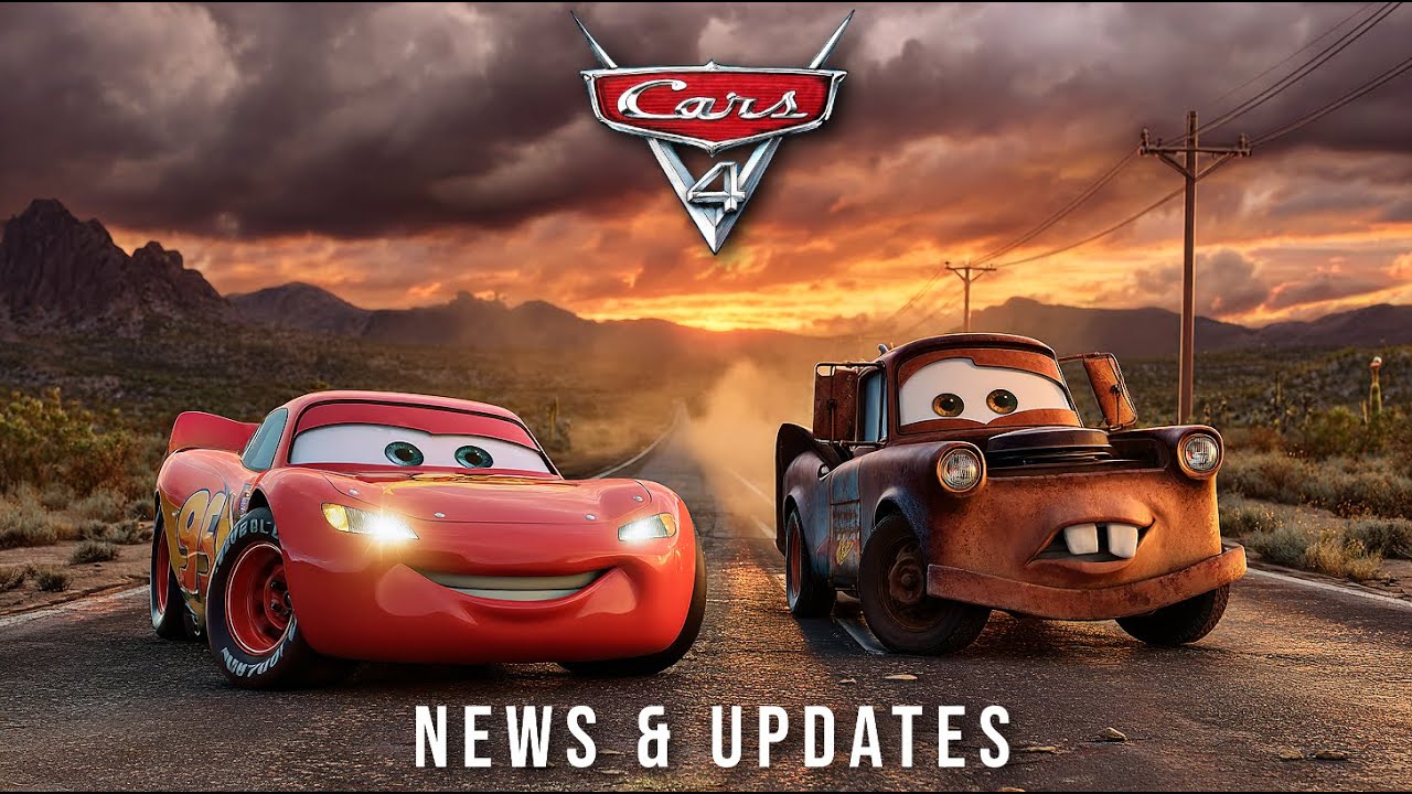 Тачки 4 (2026) — Disney и Pixar — Новости и обновления | Молния Маккуин