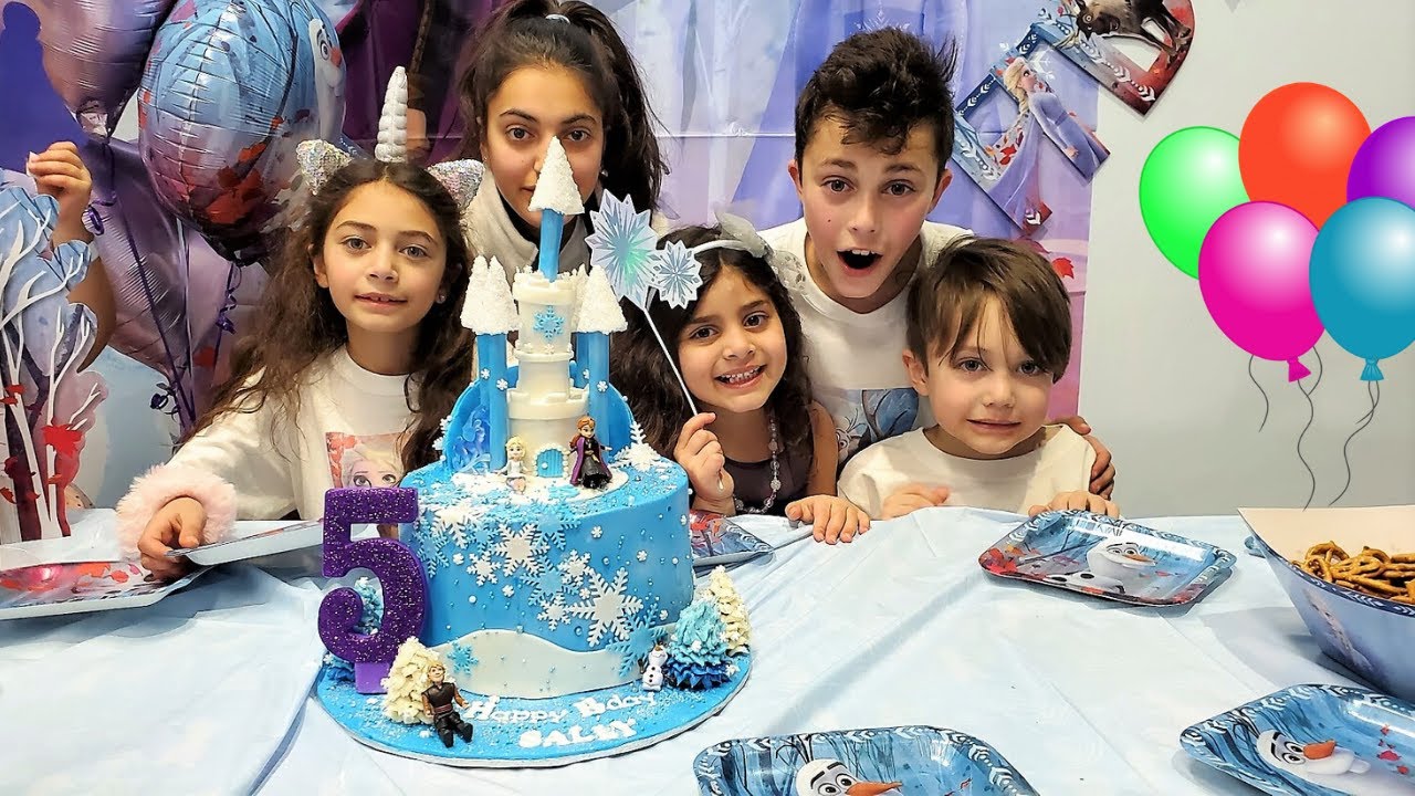 Happy Birthday Party at Indoor Playground for Sally Fun Tube