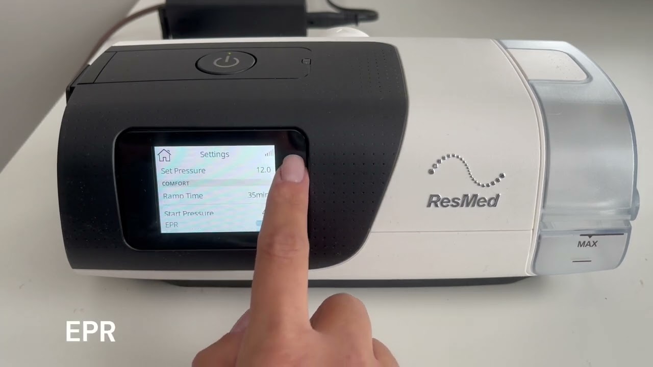 Как изменить настройки давления на аппаратах СИПАП-терапии ResMed AirSense 11 &mdash; The CPAP Shop