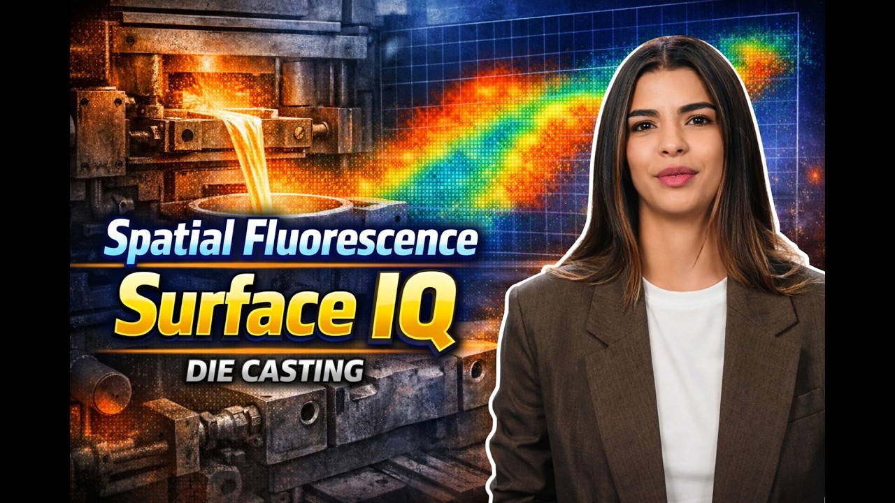 Spatial Fluorescence for Die Casting Surface Intelligence
