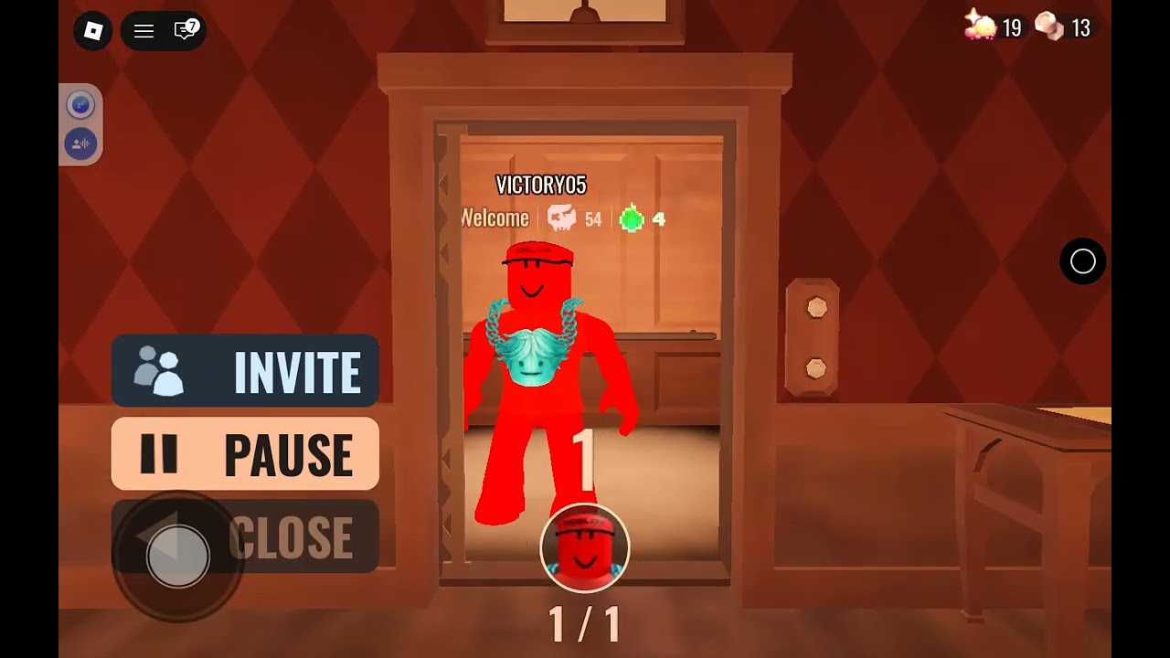 Playing Roblox doors part 2 
