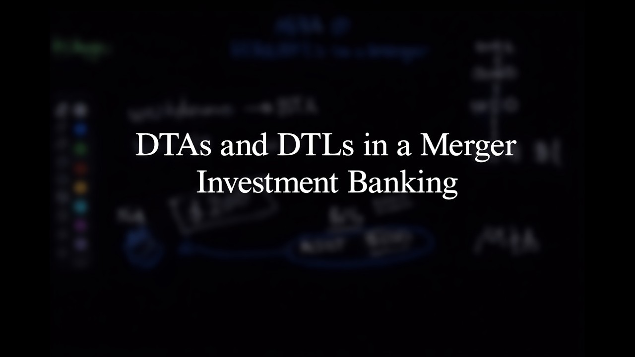 Write downs/Write ups and their relation to DTAs/DTLs | Investment Banking