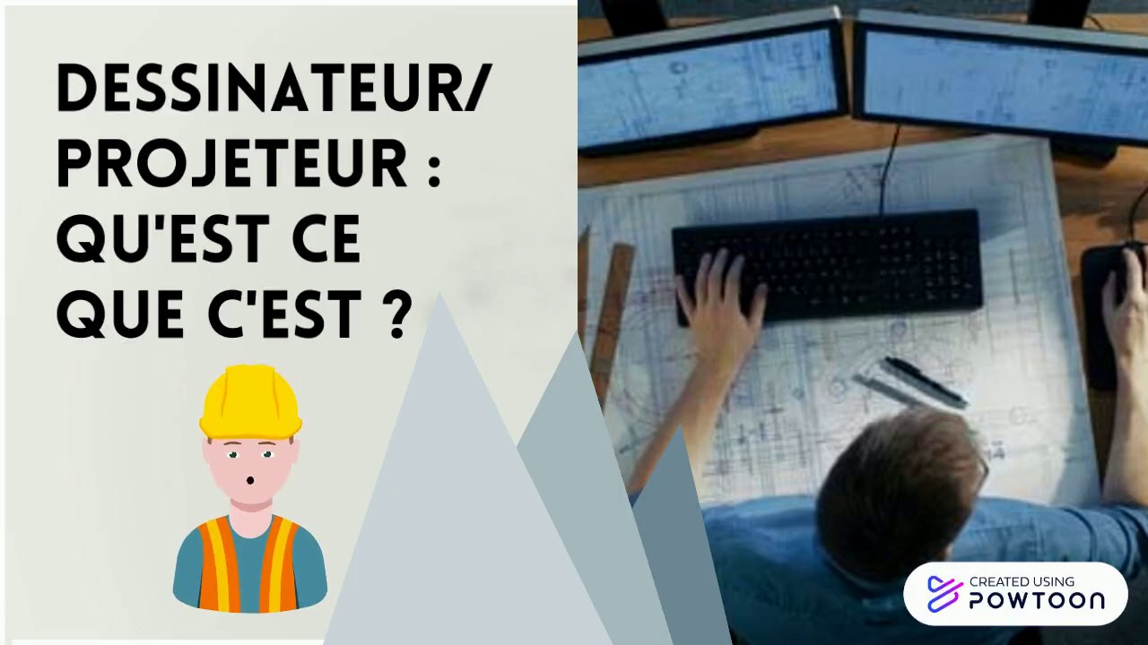 Le métier de dessinateur projeteur