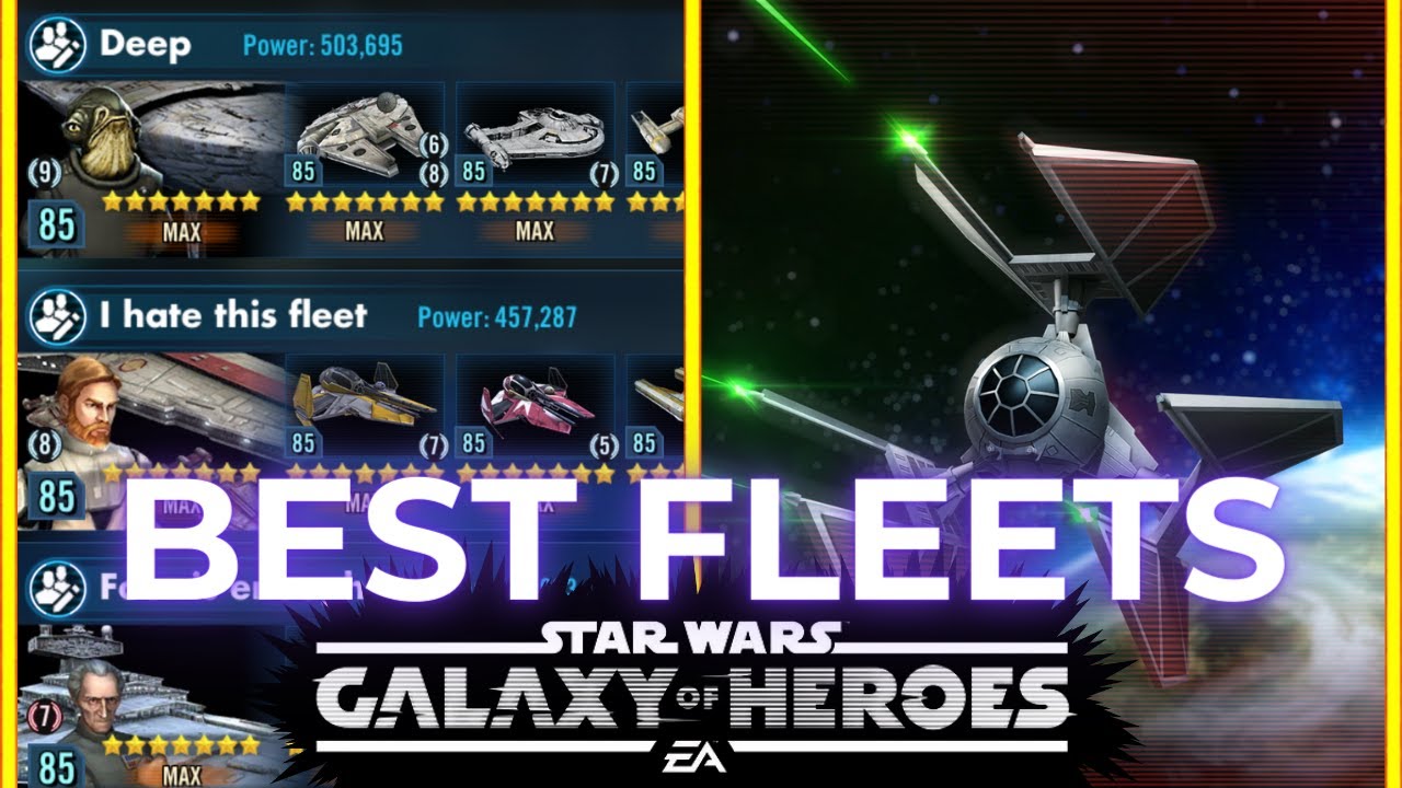 Top Ten Fleets Ranked in SWGOH!