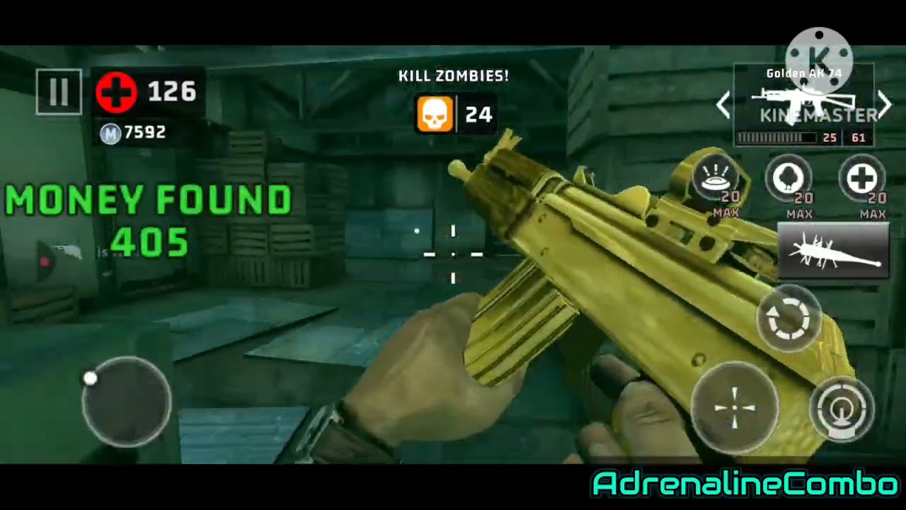 Dead Trigger 2 | Golden AK 74 | Daily Mission