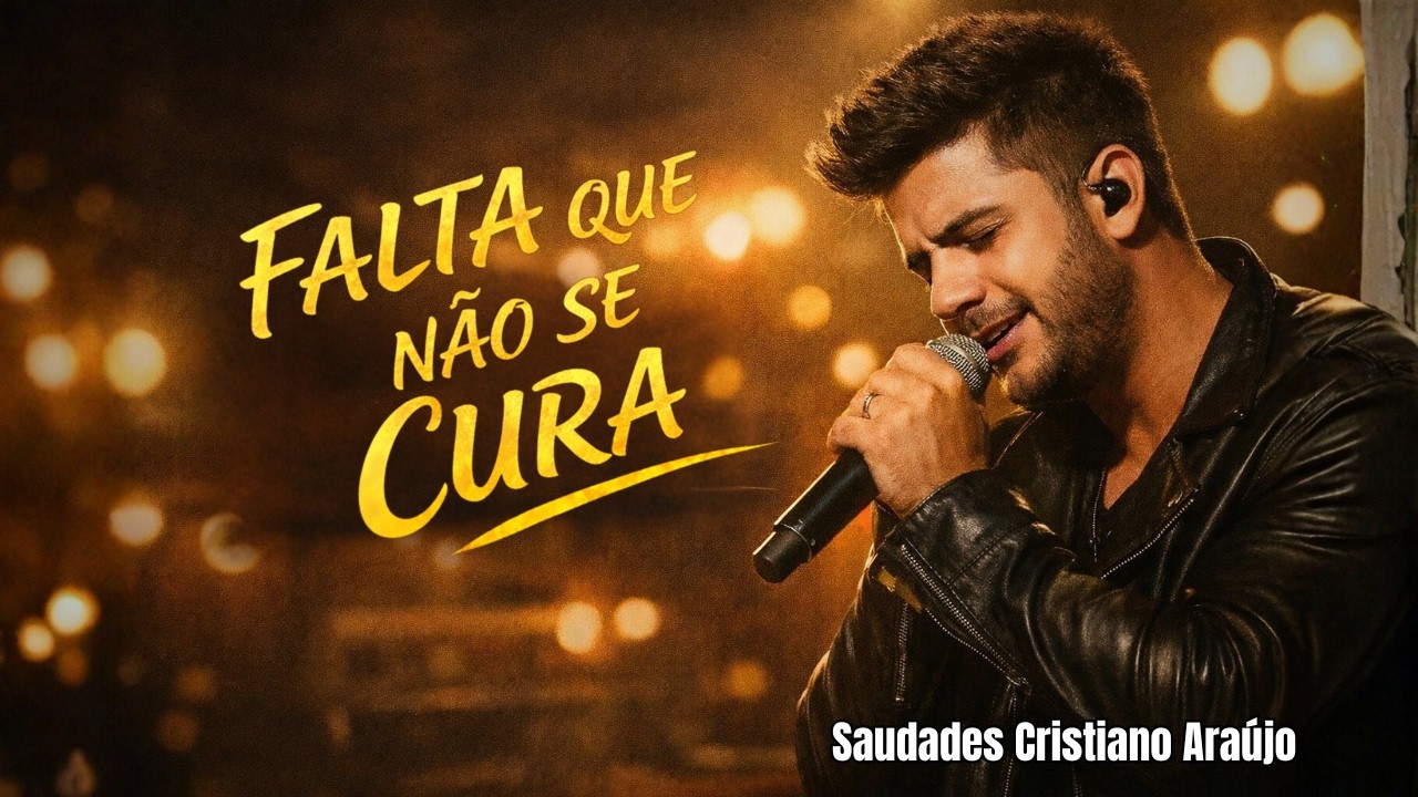 saudades Cristiano Araújo - FALTA QUE NÃO SE CURA (homenagem e inspirada)