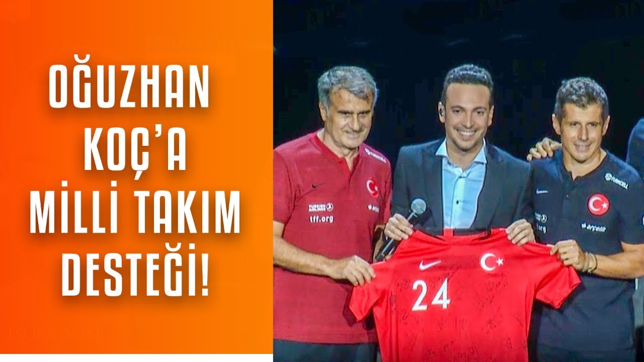 Oğuzhan Koç'a Milli Destek! - Şenol Güneş,Emre Belözoğlu,Cenk Tosun