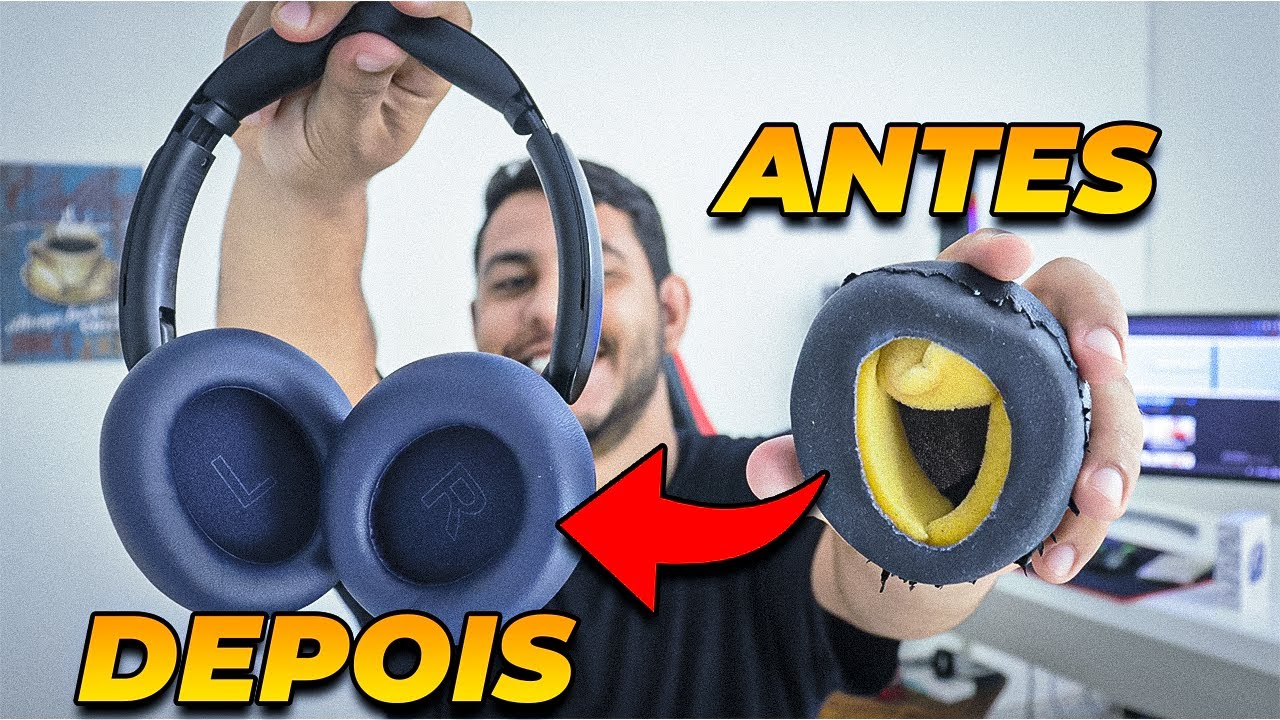 AGORA SIM! Troca de Almofadas/Ear Cups Anker Q30 (como trocar, onde comprar, etc...)