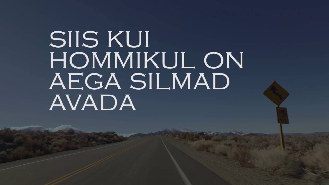 Kerli Kivilaan - Siis kui (lyric video)