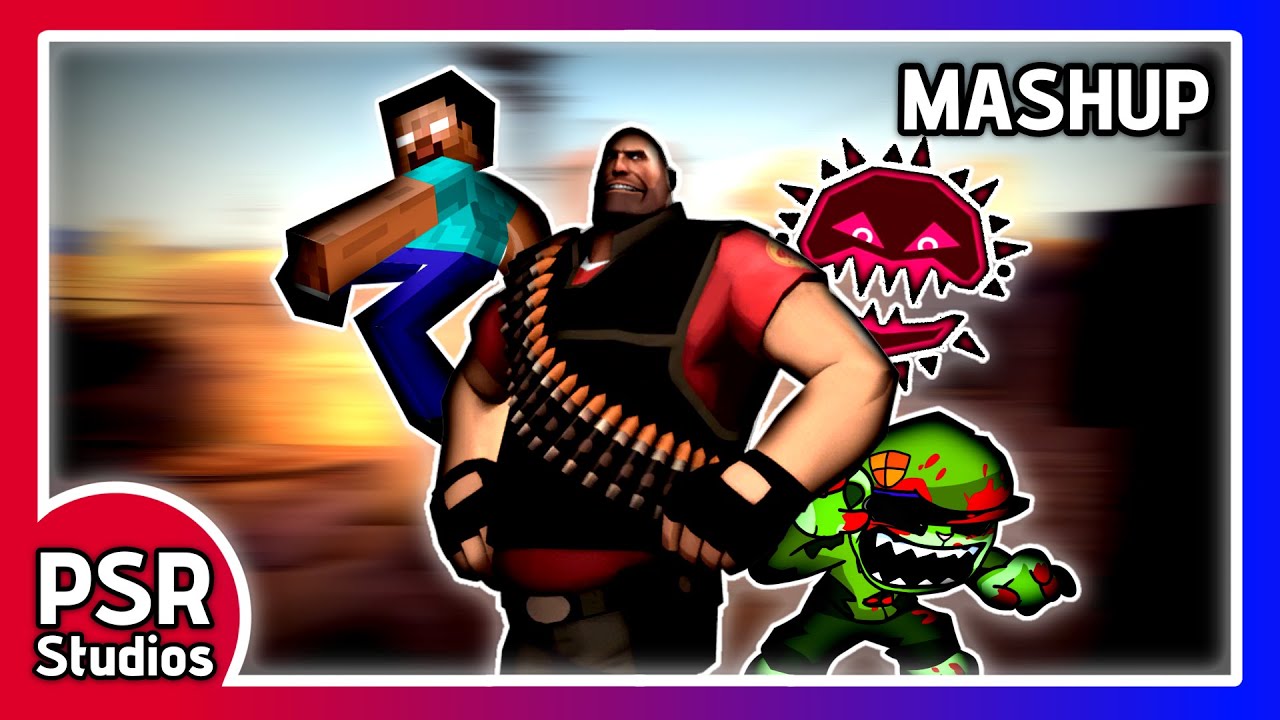 [Mashup Mix] Outtake Infighting (TF2 Main Theme + 3 Songs)