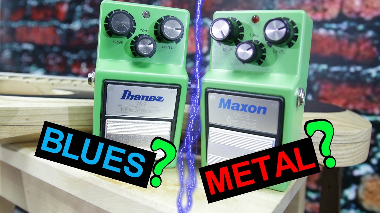 Ibanez TS9 против Maxon OD9: БИТВА ЗЕЛЕНЫХ ОВЕРДРАЙВОВ