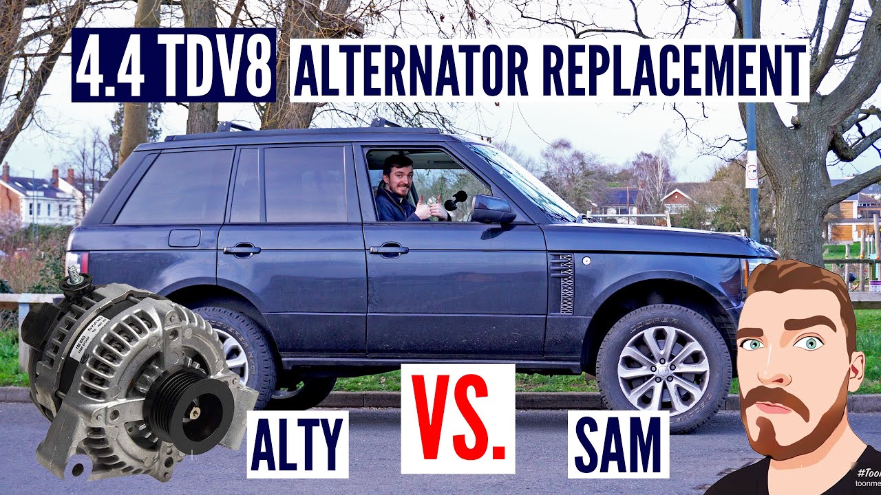 ЗАМЕНА ГЕНЕРАТОРА на САМОМ ДЕШЕВОМ Range Rover 4.4 TDV8 L322 в Великобритании!