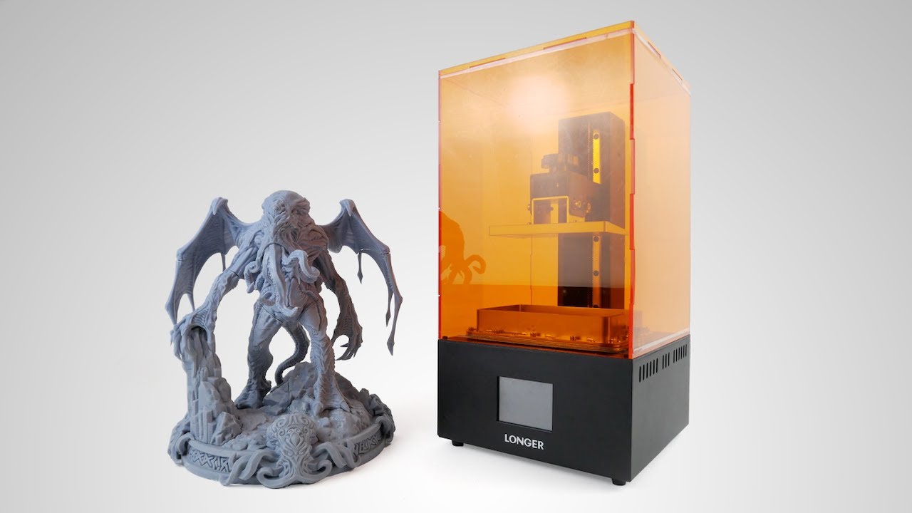 Printing Insanely Detailed Models on the Longer Orange 30 Resin 3D Printer