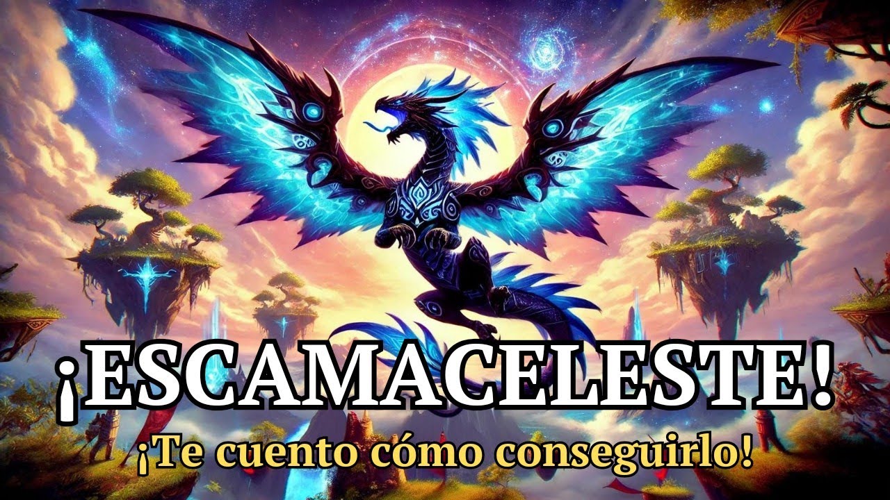 🐲Guild Wars 2 ¡MONTURA de ESCAMACELESTE! ¡Guía RÁPIDA! Path of fire🐲