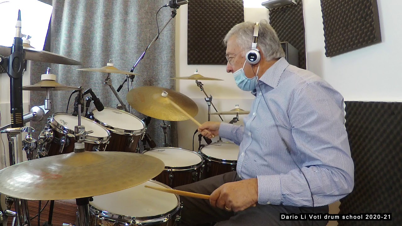 Io Vagabondo, Benuccio Renda drum cover - Dario Li Voti Drum School