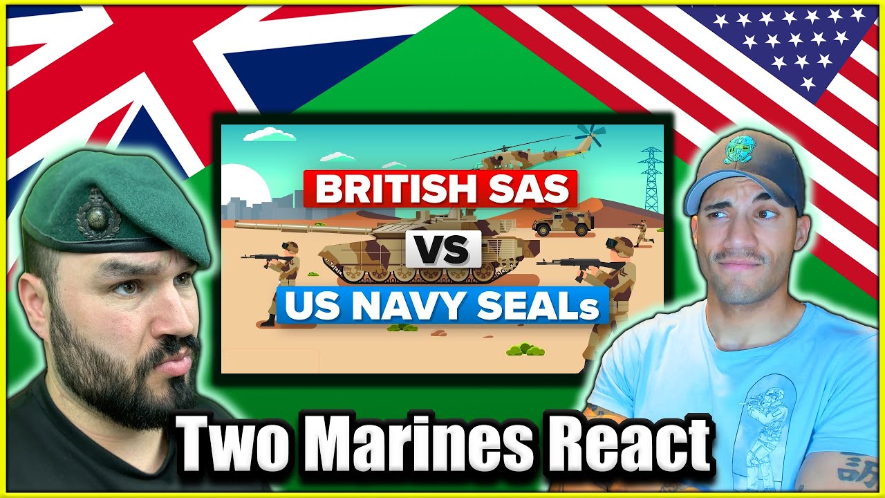 Two Marines React - British SAS vs US Navy SEALs