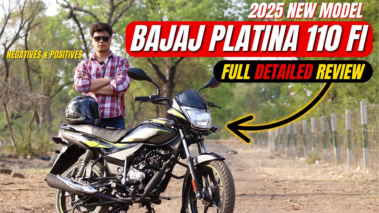 2025 Bajaj Platina 110 FI Detailed Review | SR Motoworld