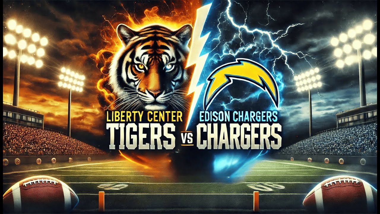 Boys Varsity Football: Liberty Center  -VS-  Milan Edison