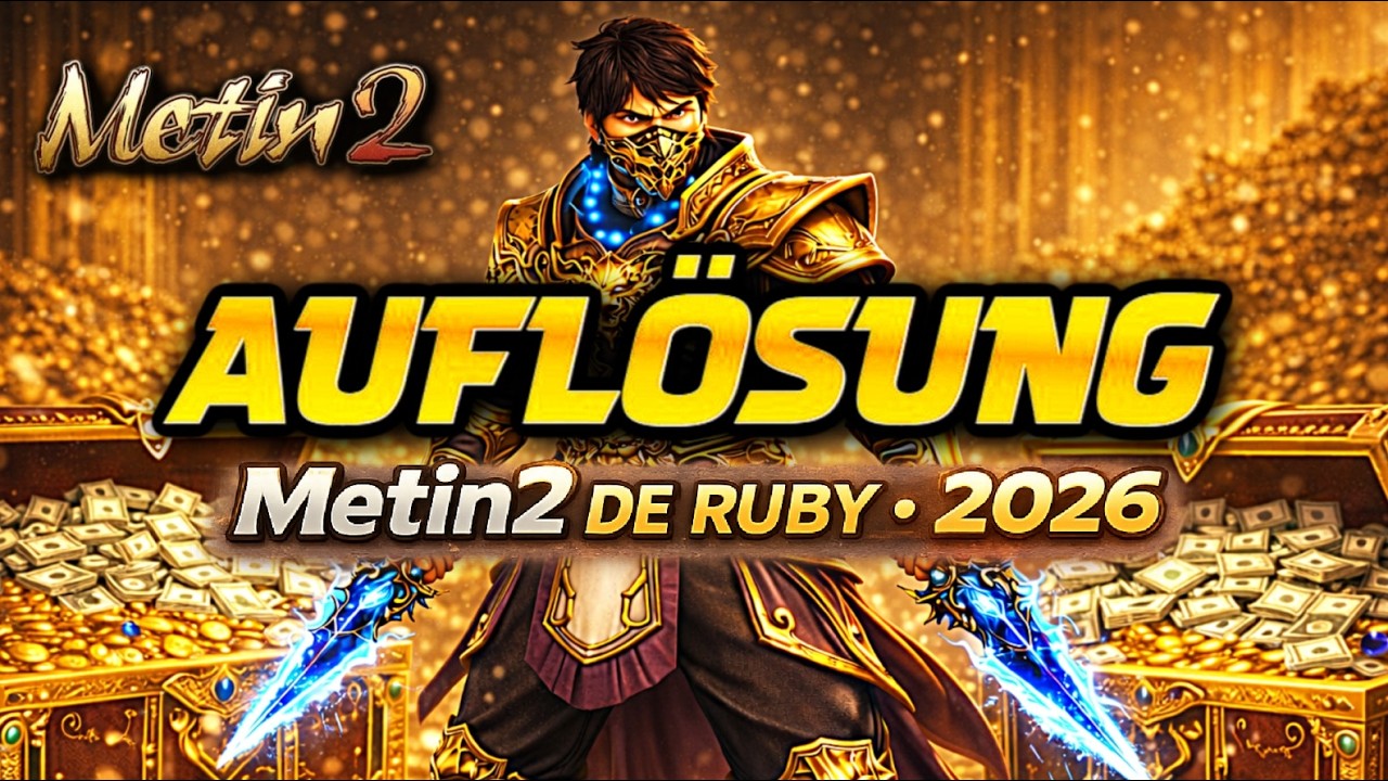 12.000 WON💰 NINJA Aufl&ouml;sung &diams;️ Metin2 DE RUBY | 2026