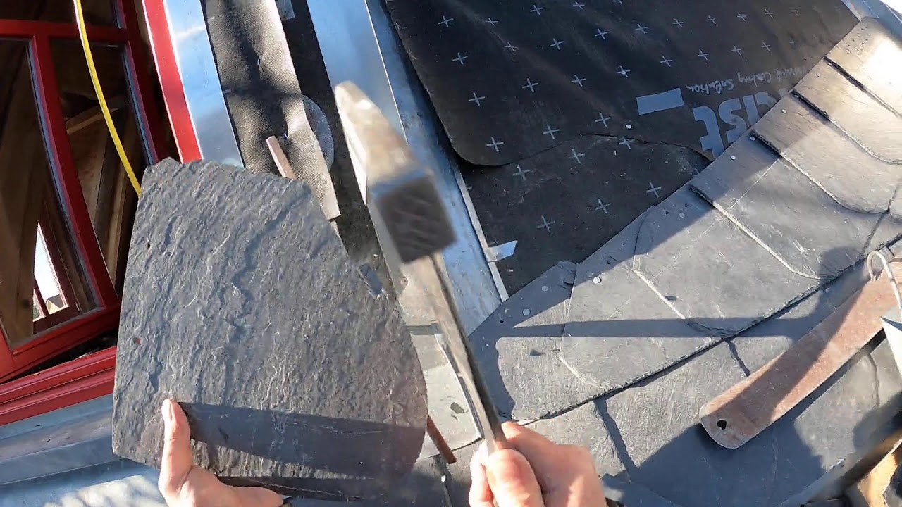 Schieferdeckung mit Universal Schablonen - Teil 1
