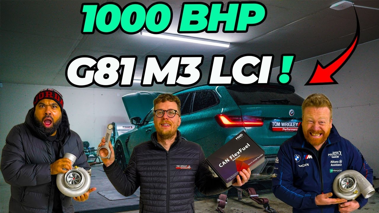 Строим первый в мире 1000-сильный BMW G81 M3 LCI!