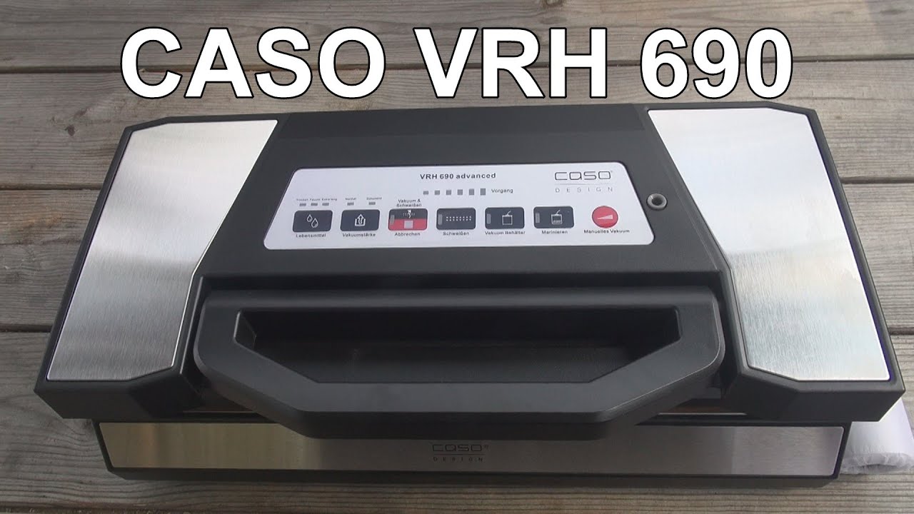 CASO VRH 690 Advanced. Профессиональный вакуумный упаковщик. Обзор, характеристики.