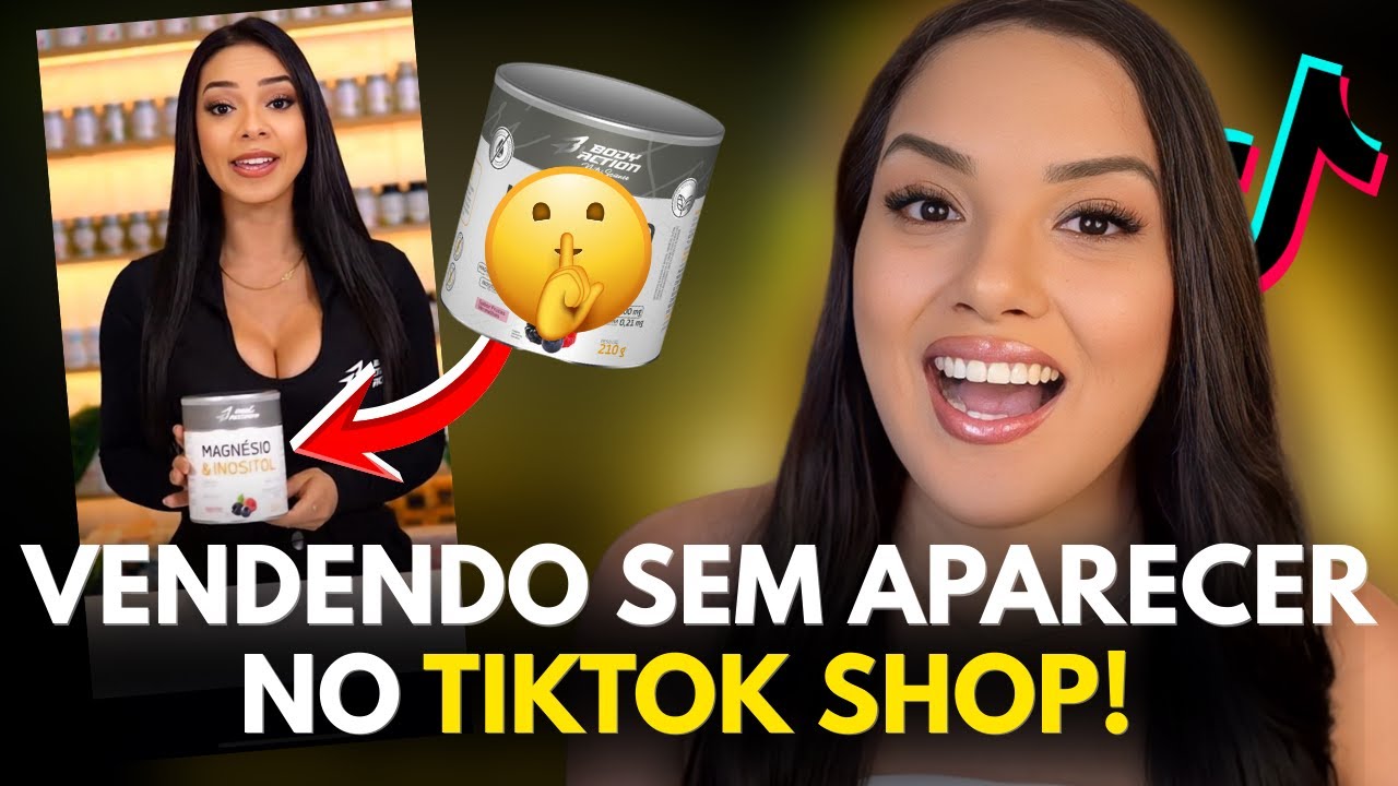 COPIE E COLE: COMO VENDER MUITO NO TIKTOK SHOP SEM APARECER PASSO A PASSO
