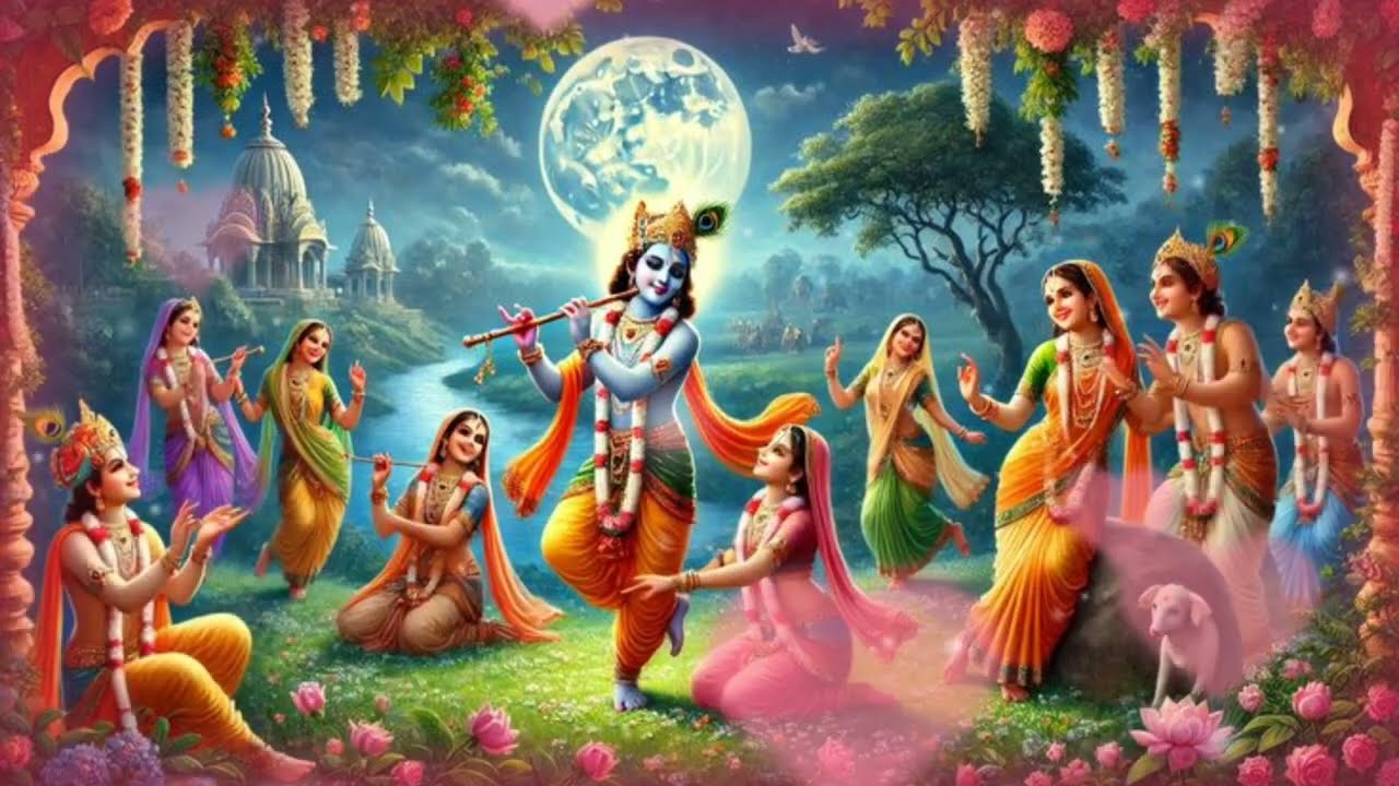 श्री कृष्ण का मधुर भजन | राधा संग सांवरे की लीला | Krishna Bhajan