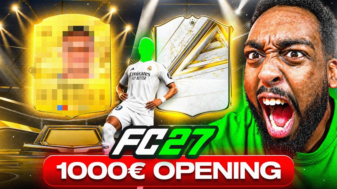 ENDLICHHH FC 27💸🤩XXL 1000&euro; PACK OPENING ft SBCs, GALLERY, TOKENS & TRADING🏆🏆MEIN FC 27 STARTTTT🤩🚨