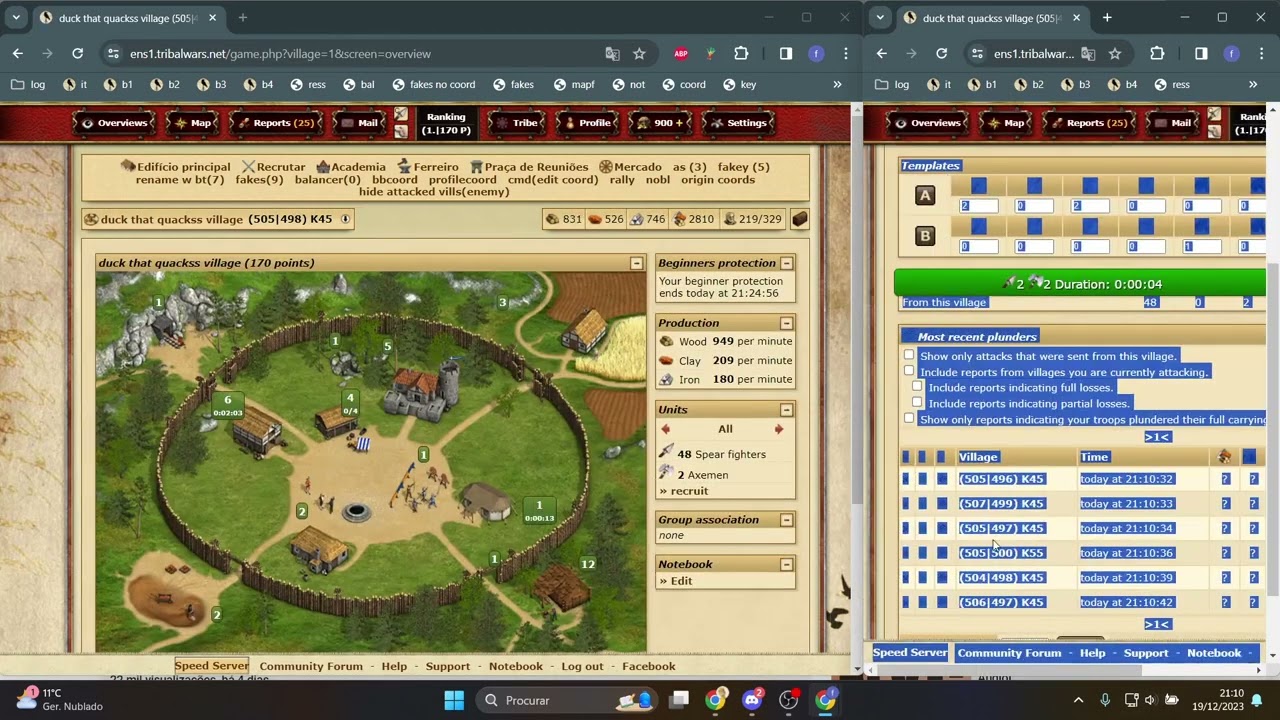 Tribalwars speed - .net N0 with Boolek and a bit more streamed on twitch