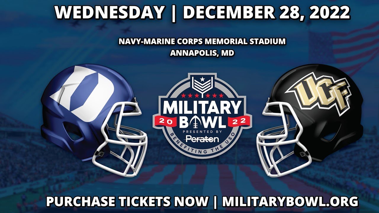 Duke vs UCF | 2022 Military Bowl