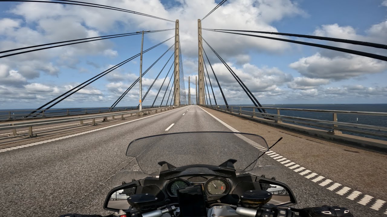 17th day of the Nordkapp journey - Øresund bridge