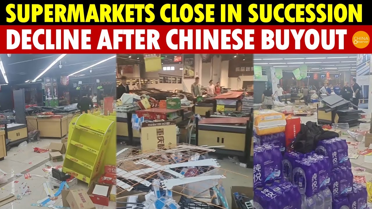 Large Supermarkets Keep Closing in Succession, Unstoppable Downturn Once Acquired by Chinese Capital
