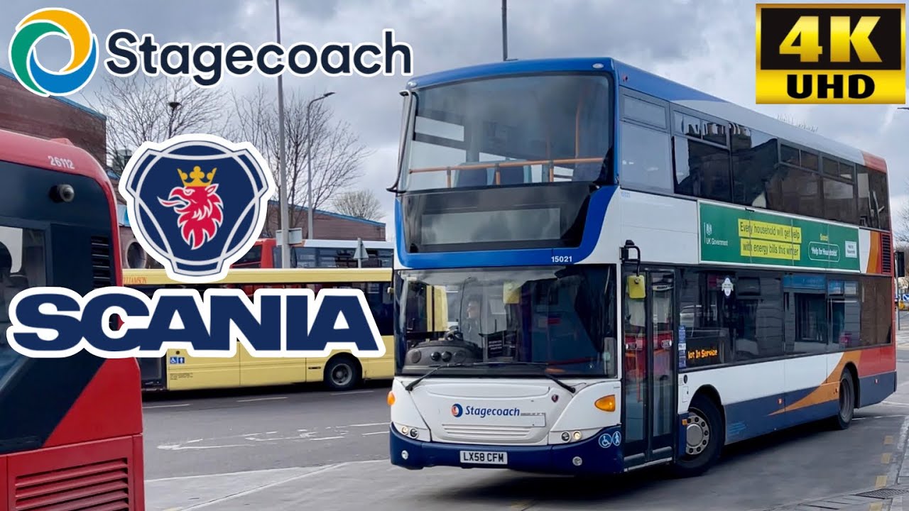[Stagecoach East Scotland: X60 St Andrews to Leven via Anstruther & Elie] Scania OmniCity N230UD