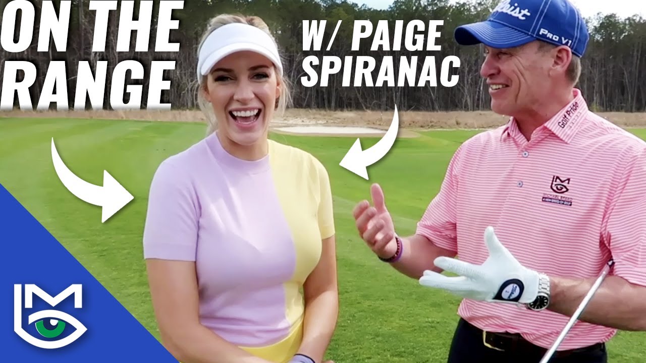 #TBT Michael Breed gives Paige a quick lesson on the range in Myrtle Beach