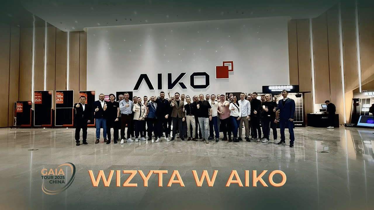 Dzień 4 w Chinach | Wizyta w fabryce Aiko Energy w Yiwu – jak powstają moduły PV?