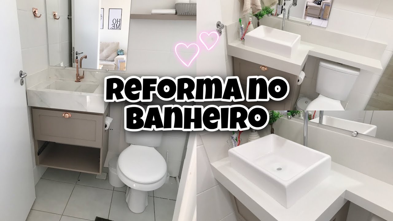 TROCAMOS A PIA DO BANHEIRO DE NOVO 😍 | Juliana Dultra