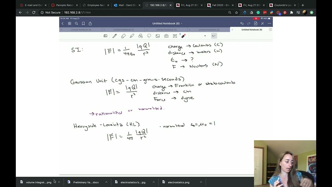 3. Coulomb's Law in Different Unit Systems
