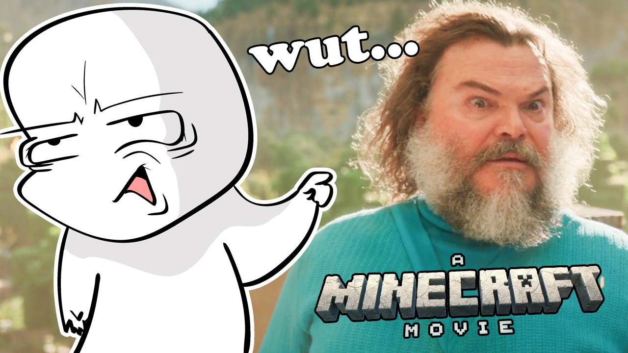 the minecraft movie is utterly bizarre...
