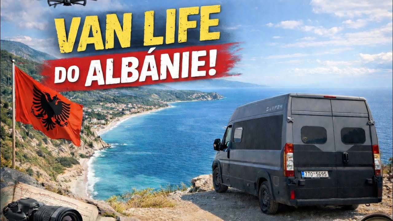 🇭🇷Balkán očima vanlife🇦🇱 FULL VIDEO