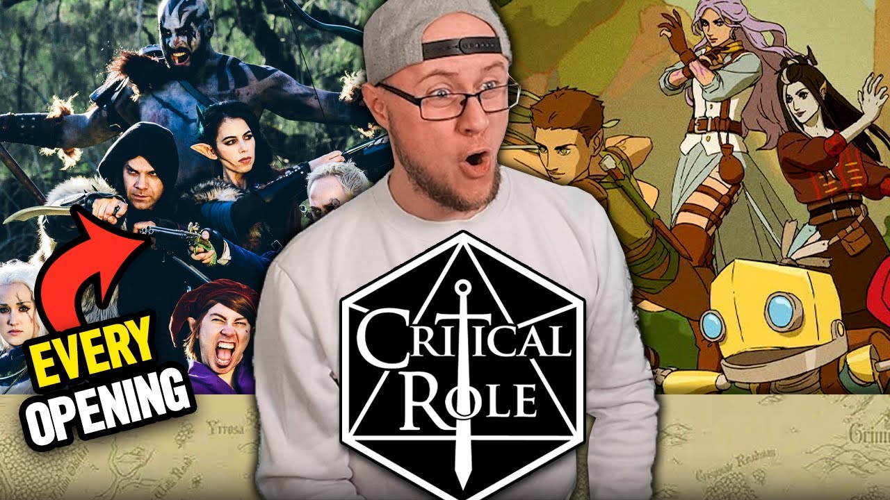 Vox Machina Fan Reacts to Critical Role ALL OPENINGS