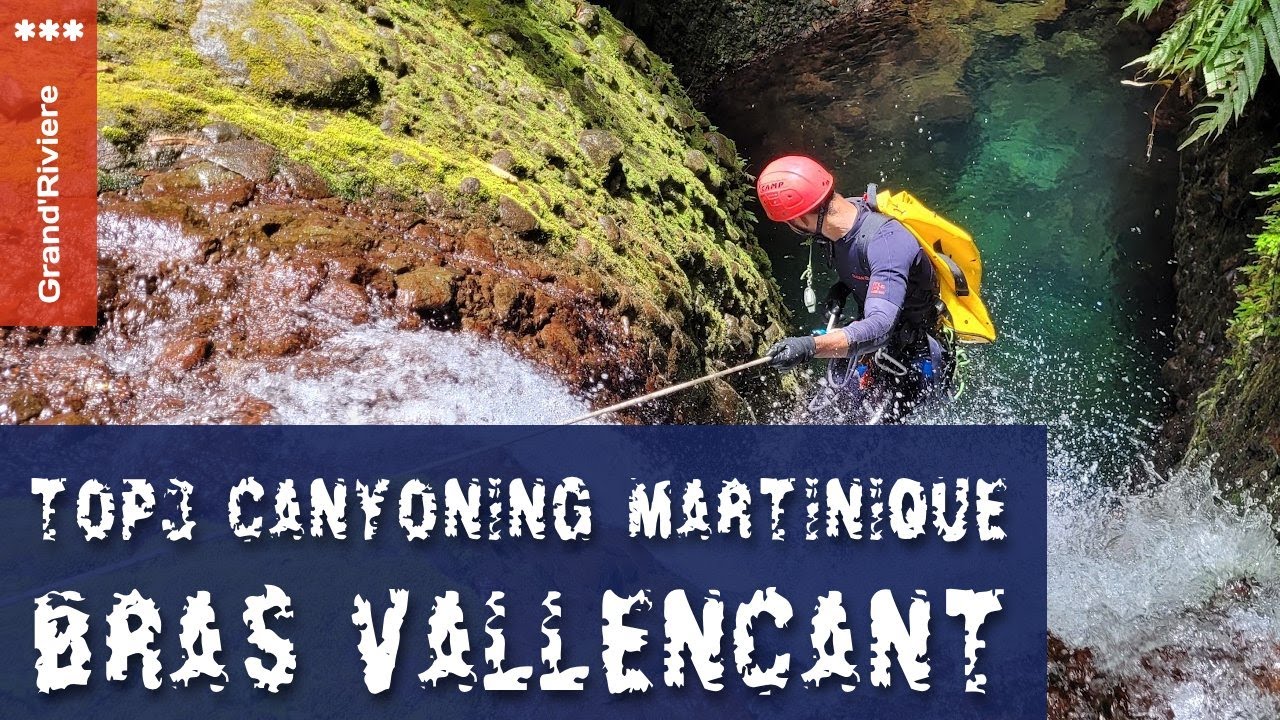 Top 3 des canyons de Martinique les plus longs : Bras Vallençant